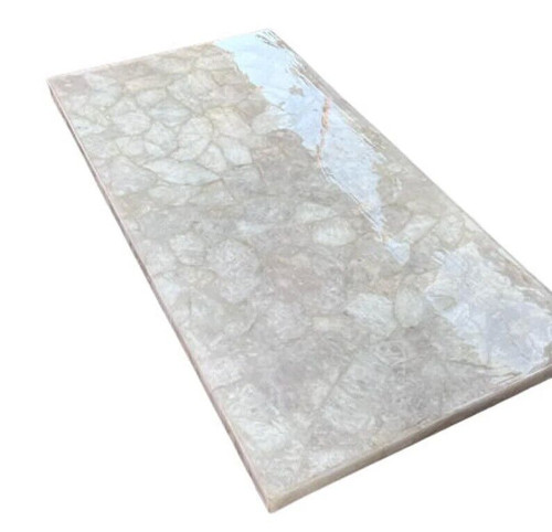 X24 white agate table top - 48"x24",